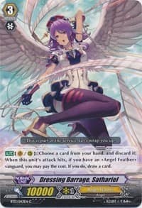 Dressing Barrage, Sathariel - BT13: Catastrophic Outbreak - Cardfight Vanguard card
