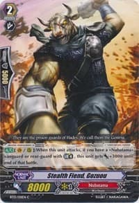 Stealth Fiend, Gozuou - BT13: Catastrophic Outbreak - Cardfight Vanguard card