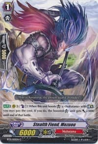 Stealth Fiend, Mezuou - BT13: Catastrophic Outbreak - Cardfight Vanguard card