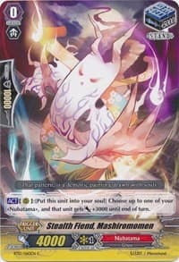 Stealth Fiend, Mashiromomen - BT13: Catastrophic Outbreak - Cardfight Vanguard card