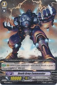 Death Army Commander - BT13: Catastrophic Outbreak - Cardfight Vanguard card