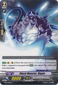Shock Monster, Vipple - BT13: Catastrophic Outbreak - Cardfight Vanguard card