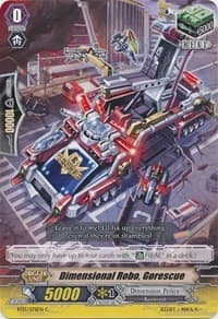 Dimensional Robo, Gorescue - BT13: Catastrophic Outbreak - Cardfight Vanguard card