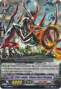 Star-vader, Chaos Beat Dragon - BT13: Catastrophic Outbreak - Cardfight Vanguard card