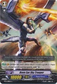 Keen Eye Sky Trooper - BT13: Catastrophic Outbreak - Cardfight Vanguard card
