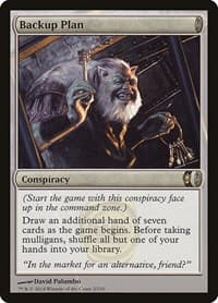 Backup Plan - Conspiracy - Magic: The Gathering card