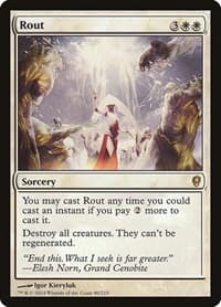 Rout - Conspiracy - Magic: The Gathering card