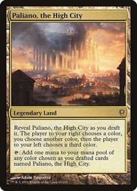 Paliano, the High City - Conspiracy - Magic: The Gathering card