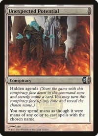 Unexpected Potential - Conspiracy - Magic: The Gathering card