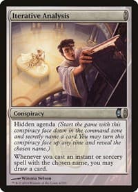 Iterative Analysis - Conspiracy - Magic: The Gathering card