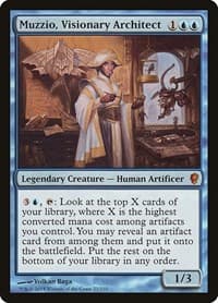 Muzzio, Visionary Architect - Conspiracy - Magic: The Gathering card