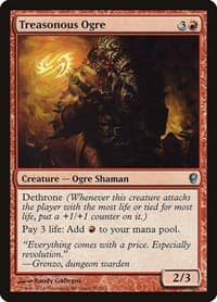 Treasonous Ogre - Conspiracy - Magic: The Gathering card