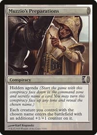 Muzzio's Preparations - Conspiracy - Magic: The Gathering card