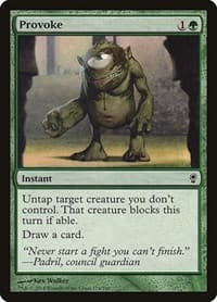 Provoke - Conspiracy - Magic: The Gathering card