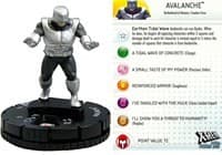 Avalanche - X-Men Days of Future Past - Heroclix card