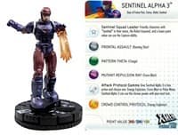 Sentinel Alpha 3 - X-Men Days of Future Past - Heroclix card