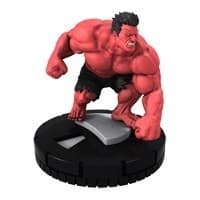 Red Hulk - Fast Forces: Deadpool - Heroclix card