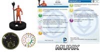 Munk - War of Light - Heroclix card