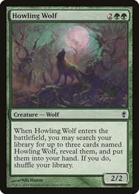 Howling Wolf - Conspiracy - Magic: The Gathering card