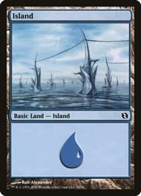 Island (76) - Duel Decks: Elspeth vs. Tezzeret - Magic: The Gathering card