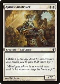 Ajani's Sunstriker - Conspiracy - Magic: The Gathering card