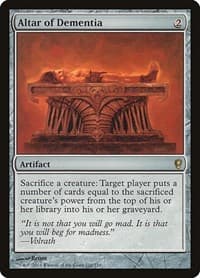 Altar of Dementia - Conspiracy - Magic: The Gathering card