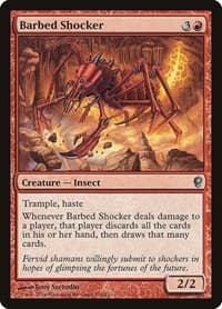 Barbed Shocker - Conspiracy - Magic: The Gathering card