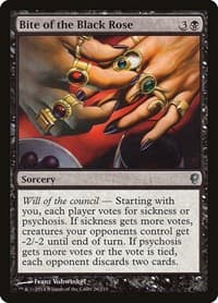 Bite of the Black Rose - Conspiracy - Magic: The Gathering card