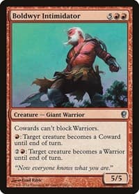 Boldwyr Intimidator - Conspiracy - Magic: The Gathering card
