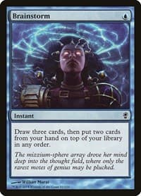 Brainstorm - Conspiracy - Magic: The Gathering card