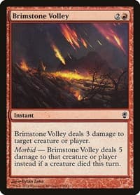 Brimstone Volley - Conspiracy - Magic: The Gathering card