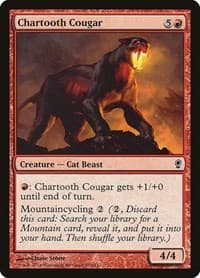 Chartooth Cougar - Conspiracy - Magic: The Gathering card