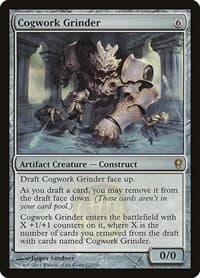Cogwork Grinder - Conspiracy - Magic: The Gathering card
