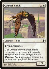 Courier Hawk - Conspiracy - Magic: The Gathering card