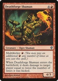 Deathforge Shaman - Conspiracy - Magic: The Gathering card