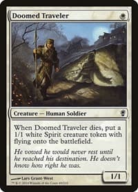 Doomed Traveler - Conspiracy - Magic: The Gathering card