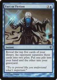 Fact or Fiction - Conspiracy - Magic: The Gathering card
