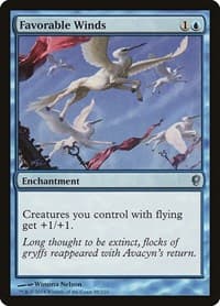 Favorable Winds - Conspiracy - Magic: The Gathering card
