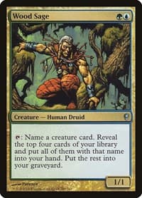 Wood Sage - Conspiracy - Magic: The Gathering card