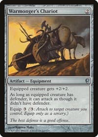 Warmonger's Chariot - Conspiracy - Magic: The Gathering card