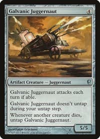 Galvanic Juggernaut - Conspiracy - Magic: The Gathering card