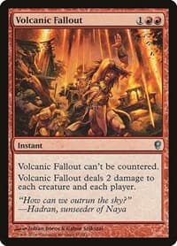 Volcanic Fallout - Conspiracy - Magic: The Gathering card