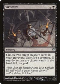 Victimize - Conspiracy - Magic: The Gathering card