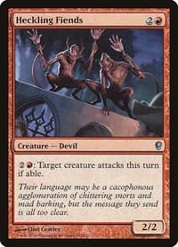 Heckling Fiends - Conspiracy - Magic: The Gathering card