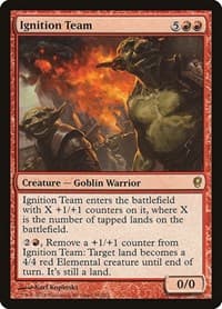 Ignition Team - Conspiracy - Magic: The Gathering card