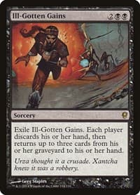 Ill-Gotten Gains - Conspiracy - Magic: The Gathering card