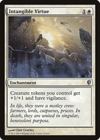 Intangible Virtue - Conspiracy - Magic: The Gathering card