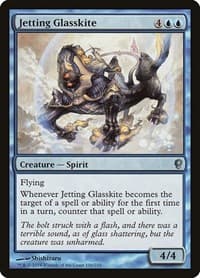 Jetting Glasskite - Conspiracy - Magic: The Gathering card