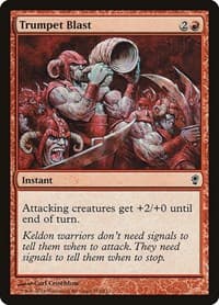 Trumpet Blast - Conspiracy - Magic: The Gathering card
