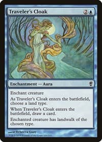 Traveler's Cloak - Conspiracy - Magic: The Gathering card